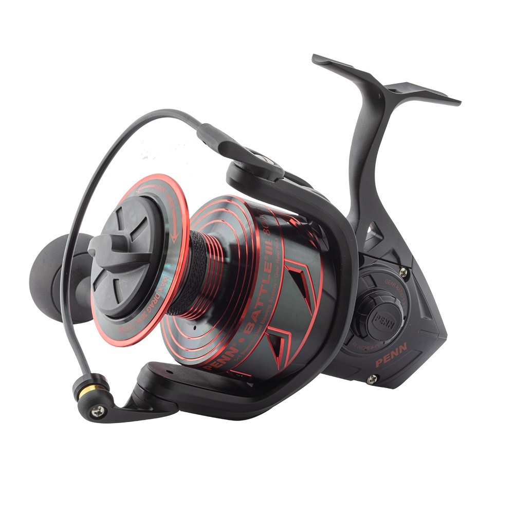 Penn Battle III High Speed Spinning Fishing Reel With 5 Sealed Ball Bearings 1 Penn Battle III High Speed Spinning Fishing Reel With 5 Sealed Ball Bearings