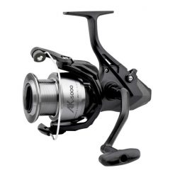 Okuma AK 5000 Baitfeeder Spinning Fishing Reel With Spare Graphite Spool -Reels outlet store AK 5000 1