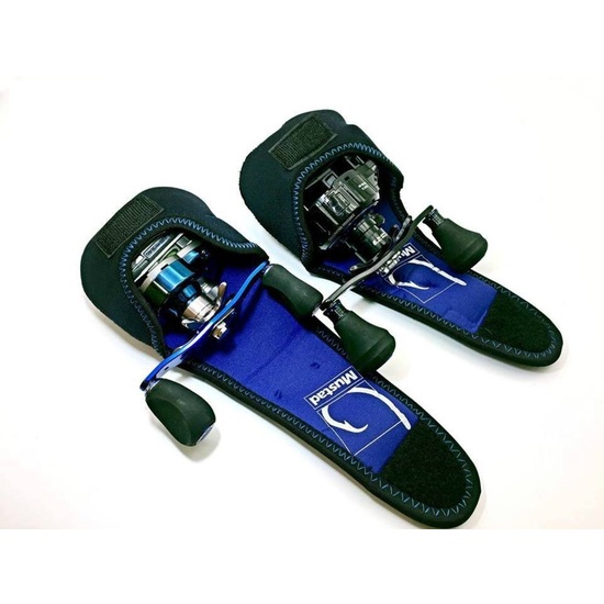 Reel Covers/Accessories Mustad Neoprene Fishing Reel Cover To Suit Baitcaster Reels-Baitcaster Reel Case 3 Reel Covers/Accessories Mustad Neoprene Fishing Reel Cover To Suit Baitcaster Reels-Baitcaster Reel Case - Image 3