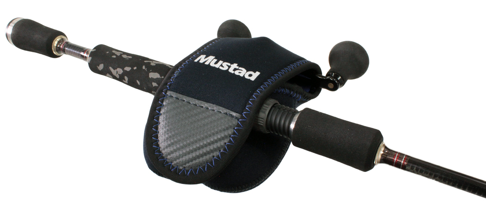 Reel Covers/Accessories Mustad Neoprene Fishing Reel Cover To Suit Baitcaster Reels-Baitcaster Reel Case 1 Reel Covers/Accessories Mustad Neoprene Fishing Reel Cover To Suit Baitcaster Reels-Baitcaster Reel Case