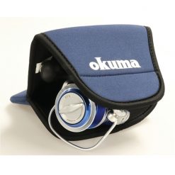 Reel Covers/Accessories Medium Okuma Neoprene Fishing Reel Cover To Suit Spinning Reels - Spin Reel Case -Reels outlet store PA409A 3