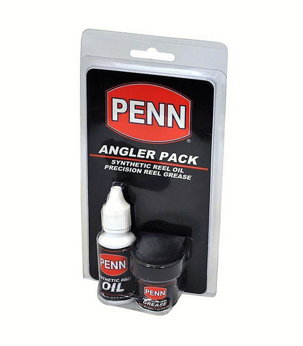 Reel Maintenance PENN Angler Pack - PENN Synthetic Reel Oil & PENN Reel Grease Maintenance Kit 1 Reel Maintenance PENN Angler Pack - PENN Synthetic Reel Oil & PENN Reel Grease Maintenance Kit