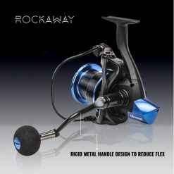Okuma Rockaway 6000 Spinning Fishing Reel - 5 Bearing Long Cast Surf Reel -Reels outlet store RA 6000 8