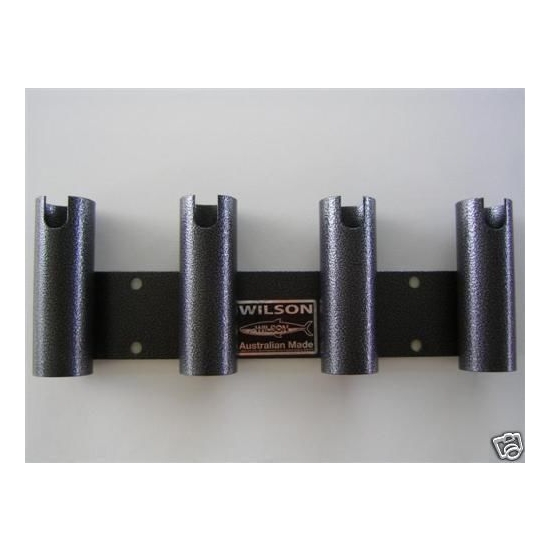 Rod Holders And Rod Rests Wilson Bull Bar Rod Holder Black Hammertone Aluminium 4 Hole 5 Rod Holders And Rod Rests Wilson Bull Bar Rod Holder Black Hammertone Aluminium 4 Hole - Image 5