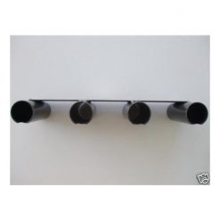 Rod Holders And Rod Rests Wilson Bull Bar Rod Holder Black Hammertone Aluminium 4 Hole 16 Rod Holders And Rod Rests Wilson Bull Bar Rod Holder Black Hammertone Aluminium 4 Hole -Reels outlet store bbrc4pcb 6