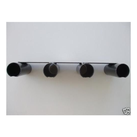 Rod Holders And Rod Rests Wilson Bull Bar Rod Holder Black Hammertone Aluminium 4 Hole 7 Rod Holders And Rod Rests Wilson Bull Bar Rod Holder Black Hammertone Aluminium 4 Hole - Image 7